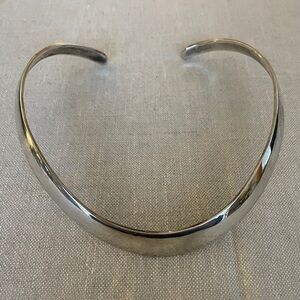 Sterling Silver Choker Necklace